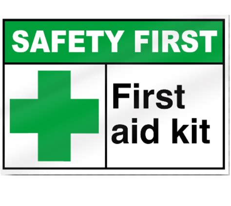 Aluminium Green First Aid Safety Signs, Shape: Rectangle, Round, Square | ID: 9162149291