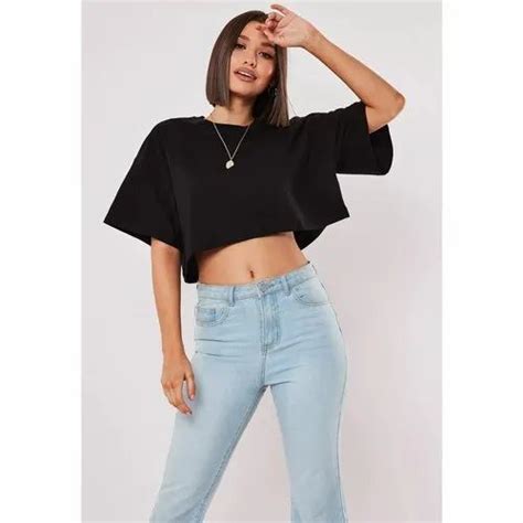 Cotton Oversized Crop Top at ₹ 190/piece in Agra | ID: 25861348133