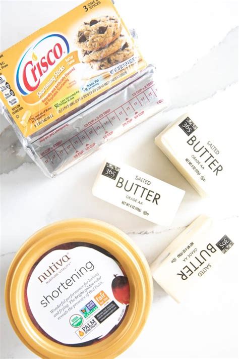 Shortening vs. Butter: What's the Difference? - The Forked Spoon