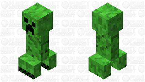 Green Creeper Minecraft Mob Skin