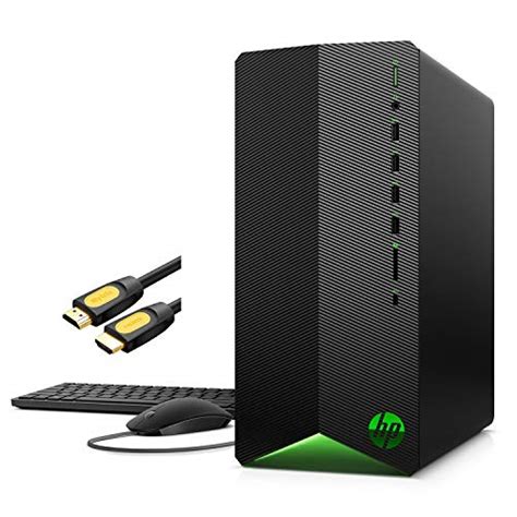 HP Pavilion 1660 Super Gaming Desktop Tower PC, Core i7-10700F Octa ...