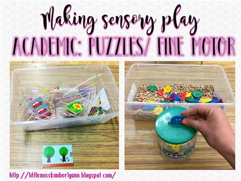 Little Miss Kim's Class: Making Sensory Play ACADEMIC