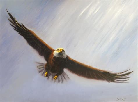 Soaring Eagle Painting by Greg Neal
