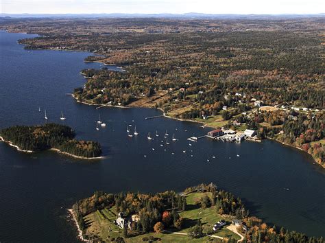 Center Harbor, Brooklin, Maine Photograph by Dave Cleaveland