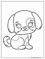 32 Puppy Coloring Pages Free PDF Printables sketch template
