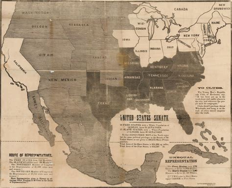 Why Republicans mapped slavery in the 1856 election- Mapping the Nation ...