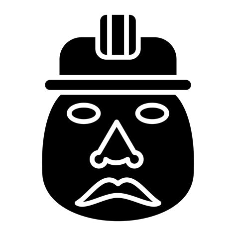 Olmec Glyph Icon 15078047 Vector Art at Vecteezy