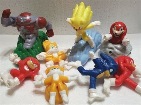 Sonic The Hedgehog McDonald's Happy Meal Toys Lot Of 8 | #4671616942