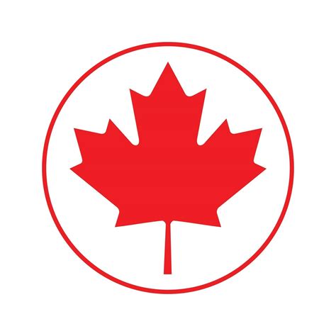 Canada flag icon vector isolate print illustration 1925412 Vector Art ...