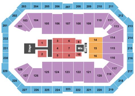 Dickies Arena Seating Chart & Maps - Ft Worth