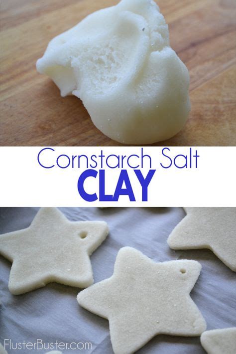 Creating Fun with Cornstarch Salt Clay (With images) | Baking soda clay, Baking clay, Cornstarch ...