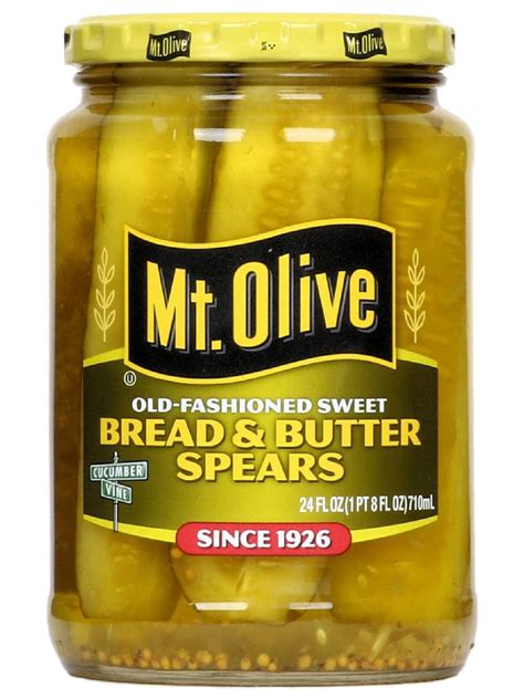 Bread & Butter Pickle Spears | Mt. Olive Pickle Spear Products