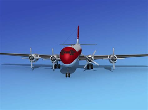 Boeing 377 Corporate - 3D Model by Dreamscape Studios