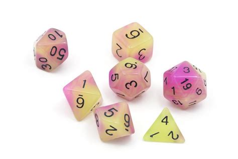 Glow In The Dark - Dice Druid - TTRPG Dice and Accessories