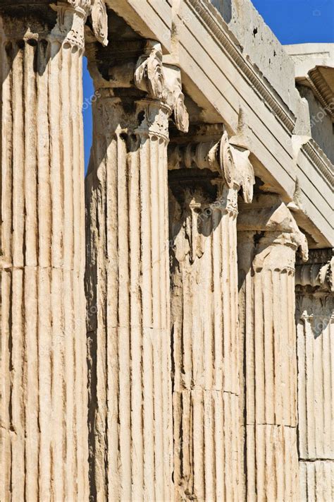 Erechtheum Columns — Stock Photo © karambol #2719605