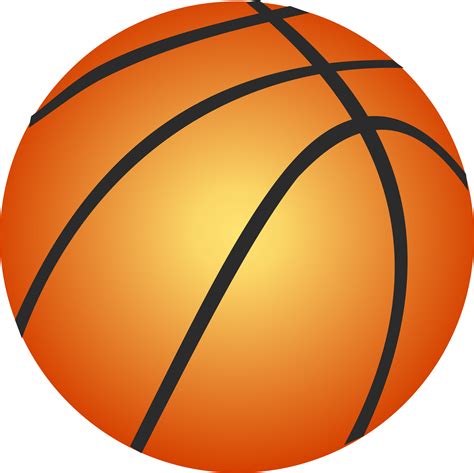 Clipart - Vector Basketball