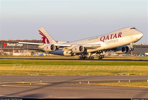 A7-BGB Qatar Airways Cargo Boeing 747-83QF Photo by Maximilian Kramer ...