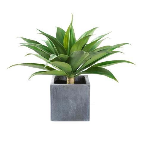 Velener Artificial Plant Outdoor Agave - Large Size UV Resistant Fake ...