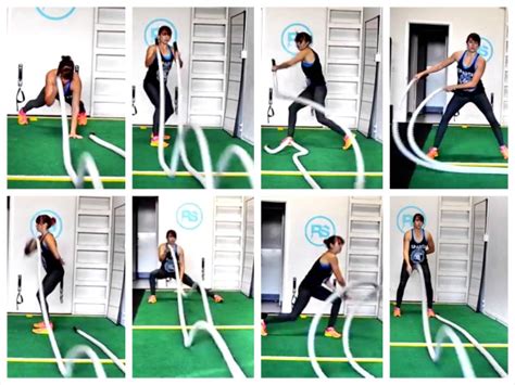 The Battle Ropes Cardio-Core Workout