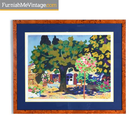 Guy Charon French Cottage Limited Edition Lithograph