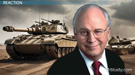 Dick Cheney & the Iraq War | History & Outcome - Lesson | Study.com