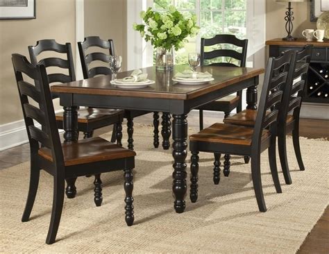 20 Inspirations Black Wood Dining Tables Sets | Dining Room Ideas