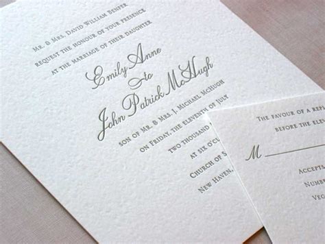 Emily Post Wedding Invitation Etiquette