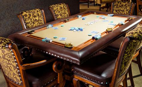 Poker Dining Table Combo