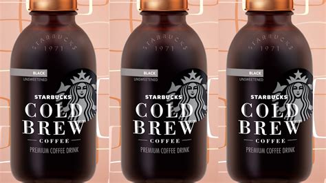 Starbucks' Cold Brew Bottles Are Available In Grocery Stores Now