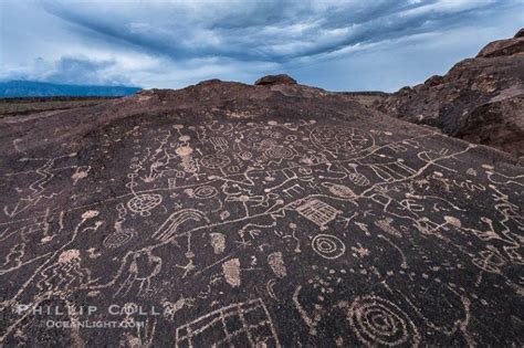 Sky Rock Petroglyphs in Bishop, California