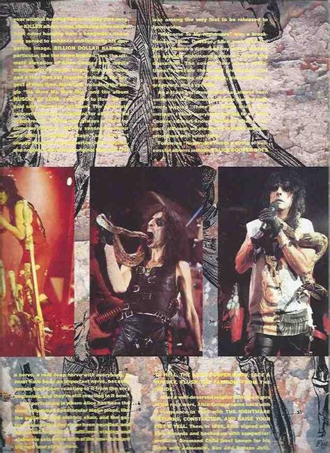 Alice Cooper Trash Tour 1989