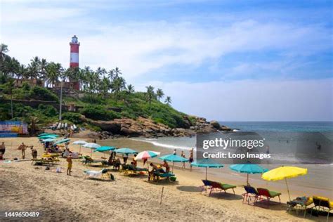 Lighthouse Beach Kovalam Kerala Photos and Premium High Res Pictures ...