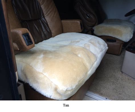 RV Sheepskin Seat Covers (per seat) - Sickafus Sheepskins & Shearlings