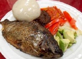 Banku with Fried Fish (Tilapia) and pepper Sauce Recipe - 9jafoods