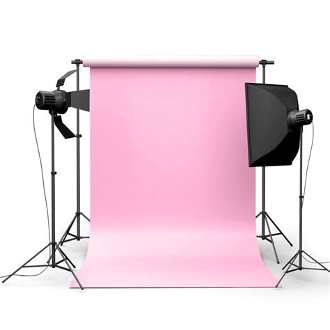 5x7ft Pure Pink Photography Background Cloth Backdrop For Studio ...