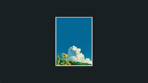 Wallpaper : cloud, plant, sky, font, rectangle, electric blue, tree, cumulus, grass, ART ...