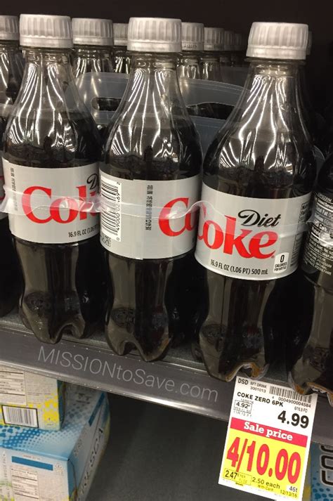 WOW! Just $0.25 For Diet Coke 6 pack Bottles at Kroger - Mission: to Save