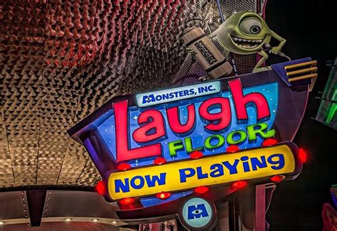 Monsters Inc Laugh Floor - Tomorrowland's newest attraction