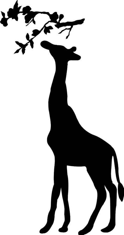 Giraffe Silhouette Images at GetDrawings | Free download