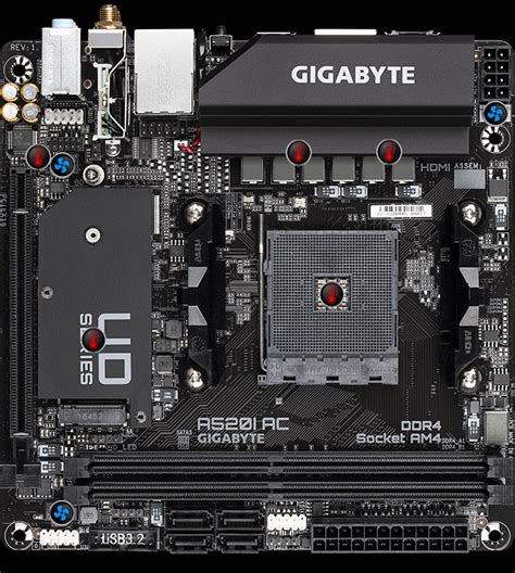 Gigabyte A520I AC (AM4, A520, DDR4, USB 3.2, SATA3) – ToniX Computer