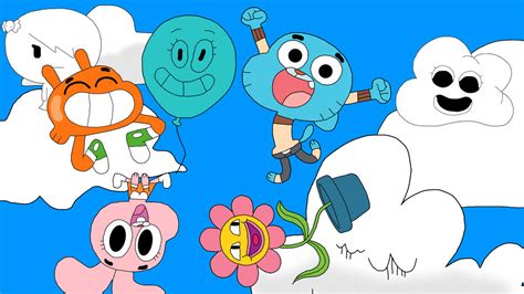 Gumball Darwin Anais Alan Carrie Leslie Way Masami by DzinyMaster on ...