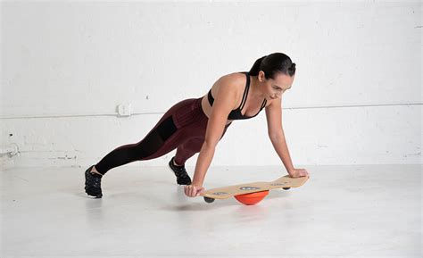 Wobble Board Exercises for Improved Proprioception - Women Fitness