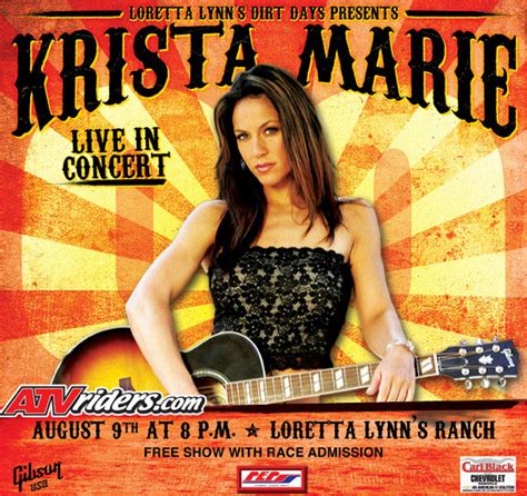 Country Music Singer, Krista Marie to Perform at Loretta Lynns ATVA ...