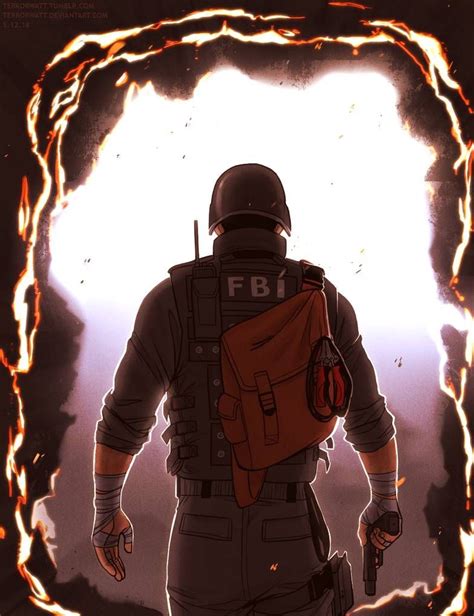 Thermite by zaffyrr on DeviantArt | Rainbow six siege art, Rainbow art ...