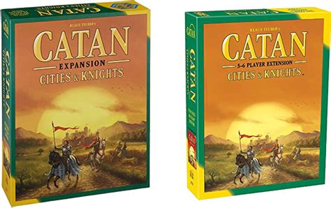 Catan: Cities & Knights Expansion 5th Edition with 5-6 Player Extension | The expanse, Catan, Knight