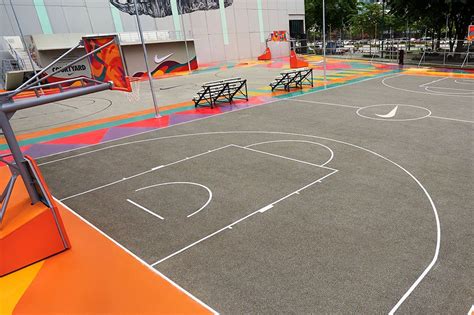 Basketball court made of recycled materials opens in BGC | ABS-CBN News