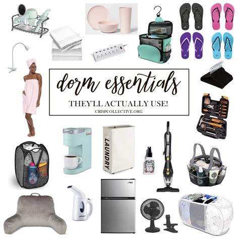 Dorm Essentials They'll Actually Use - Crisp Collective