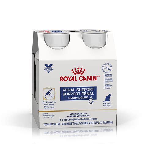 Royal Canin Veterinary Diet FELINE Renal Support Liquid- 4 pack – Mahogany Veterinary Clinic