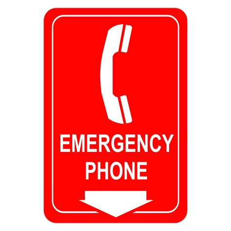 EMERGENCY PHONE - American Sign Company