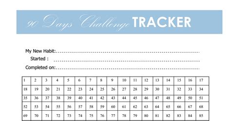 90days challenge tracker MinaandherBlog.pdf | Workout calendar printable, Workout calendar, 90 ...